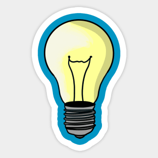 Light bulb Sticker